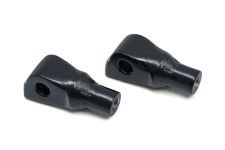 TAPERED PASSENGER PEG ADAPTER GLOSS BLACK